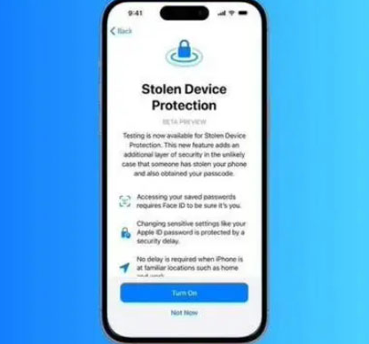 犍为苹果授权维修店分享被盗设备保护功能开启方法 